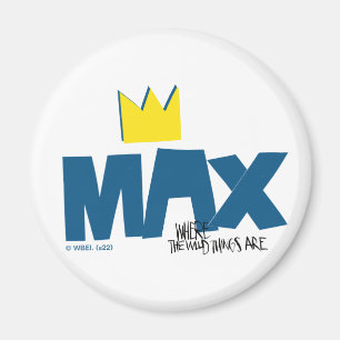 Wo die wilden Dinge sind   Max und Krone Magnet