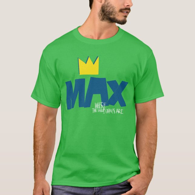 Wo die wilden Dinge sind | Max und Krone T-Shirt (Vorderseite)