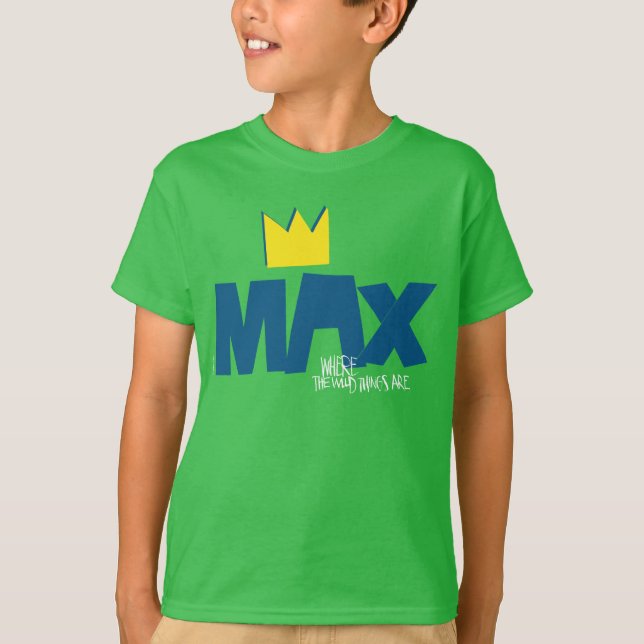 Wo die wilden Dinge sind | Max und Krone T-Shirt (Vorderseite)