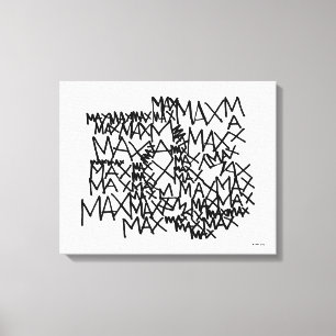 Wo die wilden Dinge sind Max wiederholt Leinwanddruck