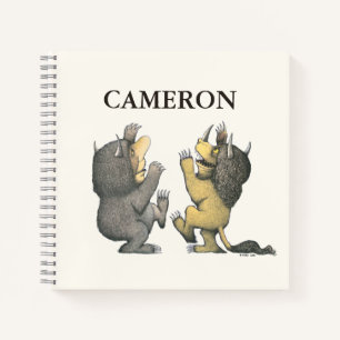 Wo die wilden Dinge sind   Name hinzufügen Notizbuch