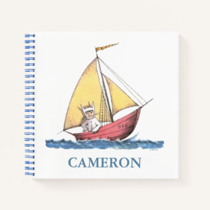 Wo die wilden Dinge sind   Name hinzufügen Notizbuch