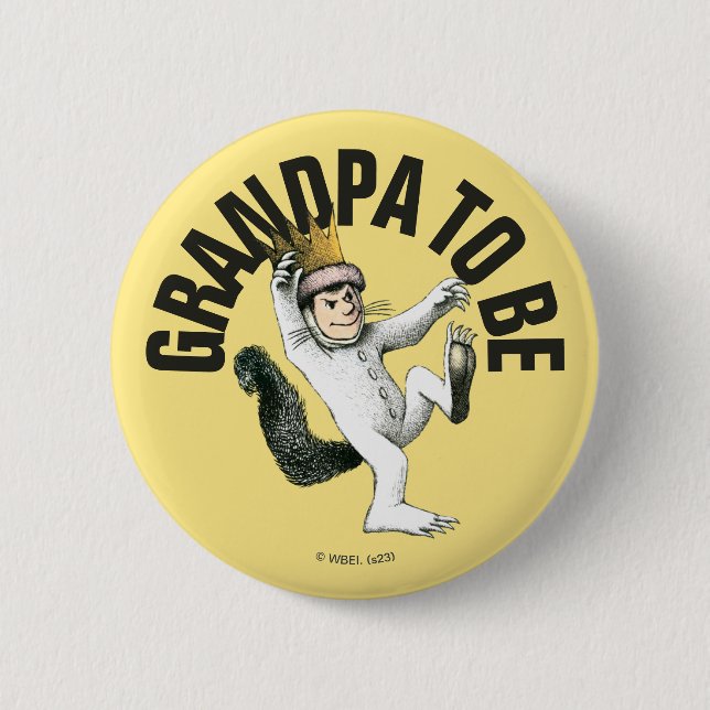Wo die wilden Dinge sind | Opa Button (Vorderseite)