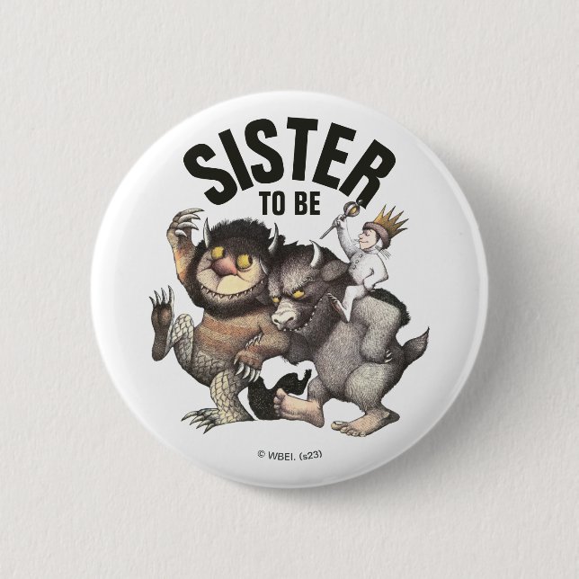 Wo die wilden Dinge sind | Register to be Button (Vorderseite)