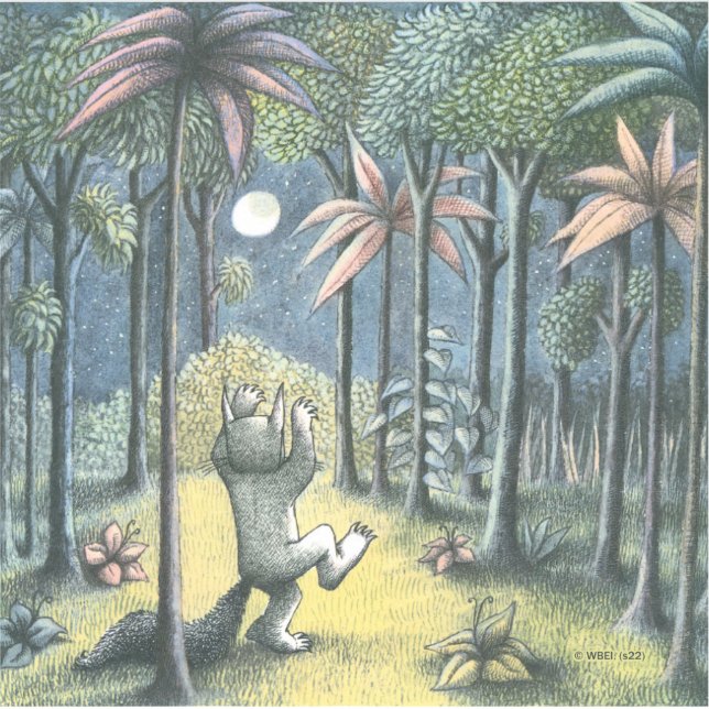 Wo die wilden Dinge sind | Szene 6 Aufkleber (Vorderseite)