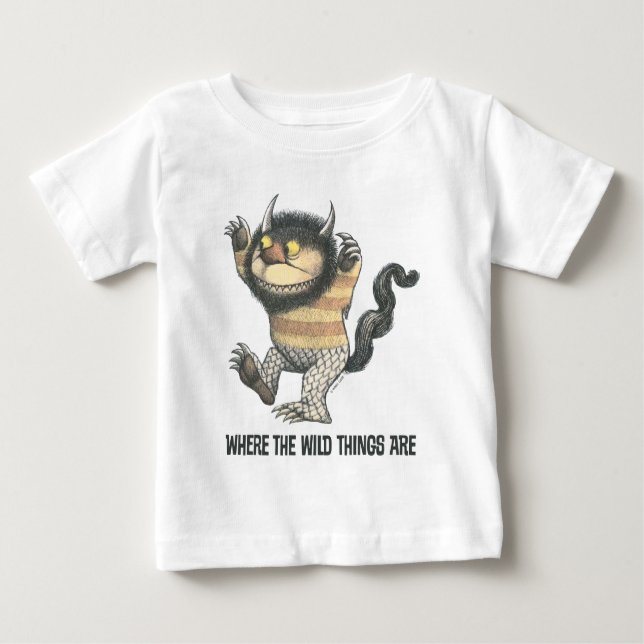 Wo die wilden Dinge sind | Wilde Dinge Baby T-shirt (Vorderseite)