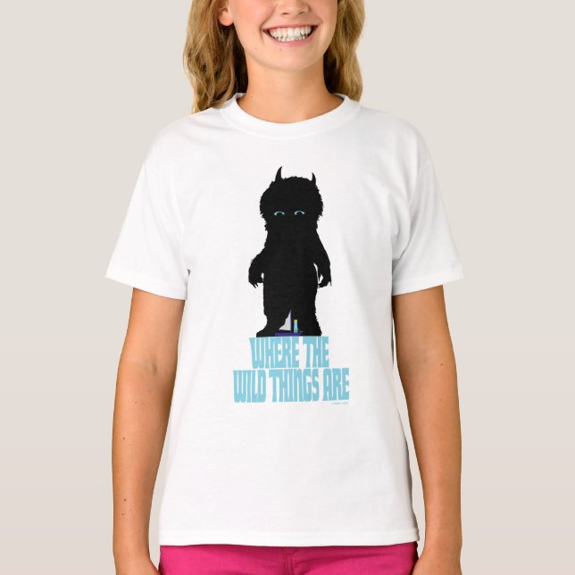 Wo die wilden Dinge sind | Wilde Dinge - Silhouett T-Shirt (Vorderseite)