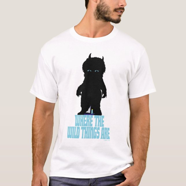 Wo die wilden Dinge sind | Wilde Dinge - Silhouett T-Shirt (Vorderseite)