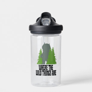 Wo die wilden Dinge sind Wilde Dinge und Bäume Trinkflasche