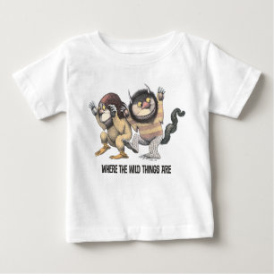 Wo die wilden Dinge sind   Zwei wilde Dinge Baby T-shirt