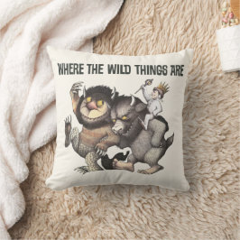 Wo die wilden Dinge Zeichen sind Kissen