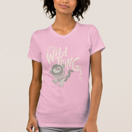 Wo die wilden Dinge zitiert werden - rosa T-Shirt