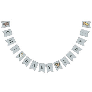 Wo die wilden Kerle sind - Babyparty Wimpelkette