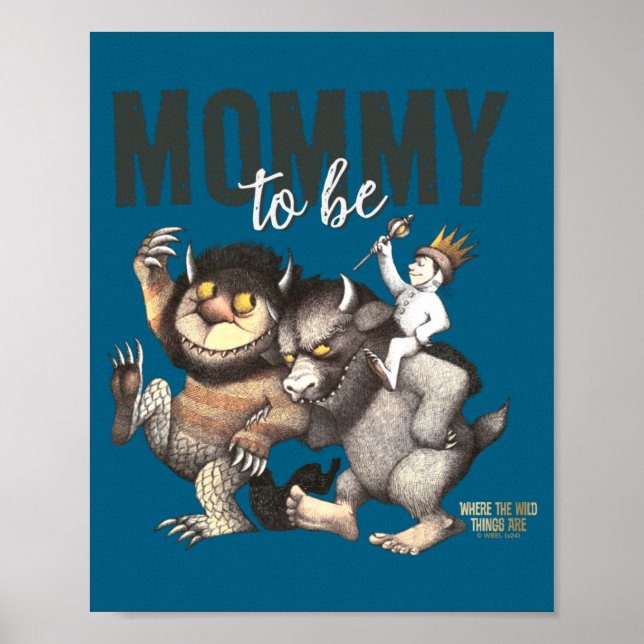Wo die wilden Kerle sind werdende Mutter  Poster (Vorne)