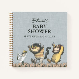 Wo die wilden Kerle wohnen: Baby Shower Notizbuch