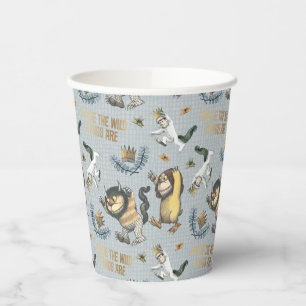 Wo die wilden Kerle wohnen Baby Shower Papiertasse Pappbecher