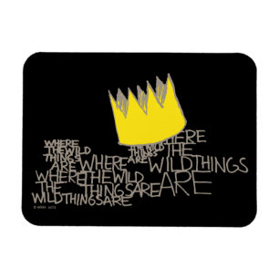 Wo die wilden Kerle wohnen   Crown Magnet