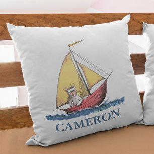 Wo die wilden Kerle wohnen   Fügen Sie Ihren Namen Kissen