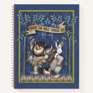 Wo die wilden Kerle wohnen Graphic Notizbuch