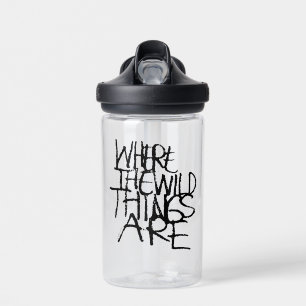 Wo die wilden Kerle wohnen Handschriftlich Trinkflasche