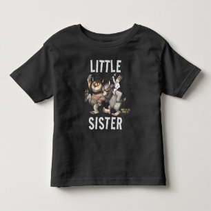 Wo die wilden Kerle wohnen   Kleine Schwester Kleinkind T-shirt