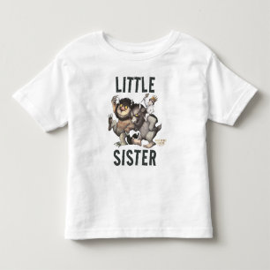 Wo die wilden Kerle wohnen   Kleine Schwester Kleinkind T-shirt