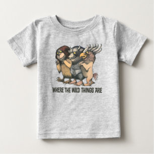 Wo die wilden Kerle wohnen   Kreaturen Baby T-shirt