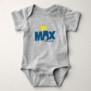 Wo die wilden Kerle wohnen   Max und Krone Baby Strampler