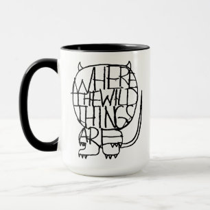 Wo die wilden Kerle wohnen   Wilder Kerl Sketch Tasse