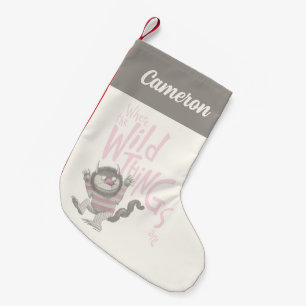 Wo die wilden Kerle wohnen Zitat Fügen Sie Ihren Kleiner Weihnachtsstrumpf