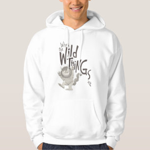 Wo die wilden Kerle wohnen Zitat Hoodie