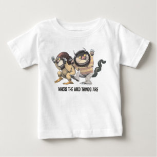 Wo die wilden Kerle wohnen   Zwei wilde Kerle Baby T-shirt