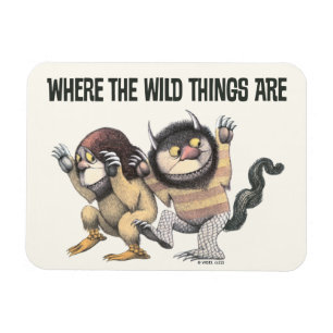 Wo die wilden Kerle wohnen Zwei wilde Kerle Magnet