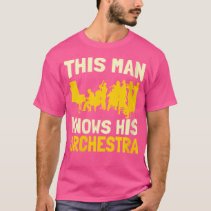Wo dieser Mann seinen klassischen Orchestermusiker T-Shirt