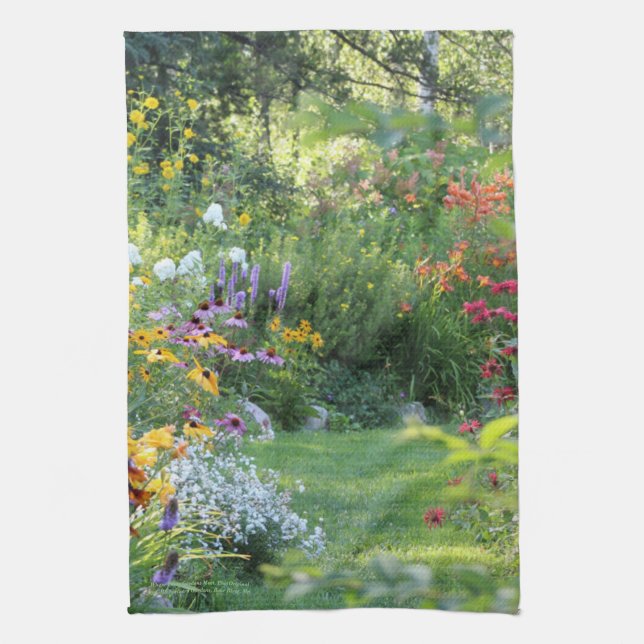 Wo drei Gärten sich treffen Handtuch