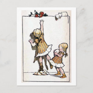 "Wo ein Wille ist, da ist auch ein Weg" Vintage Postkarte