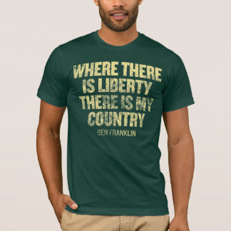 Wo es Freiheits-Shirt gibt T-Shirt