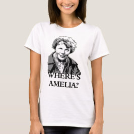 Wo Frauen-Luftfahrt Spleeburgen Amelia Earhart ist T-Shirt
