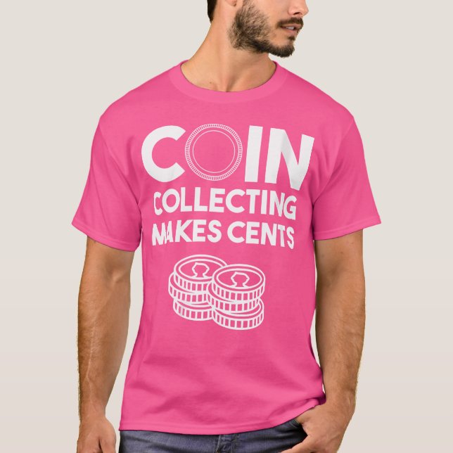 Wo Funny Coin Sammeln für 50 Cents Sammler T-Shirt (Vorderseite)