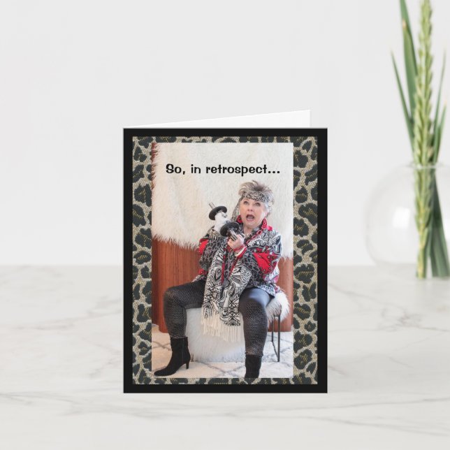 Wo glaubst du, du wärest in 5 Jahren? Karte (Vorderseite)