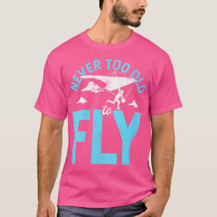 Wo Hang Gleiter Lustiger Hanggleiter Pilot T-Shirt