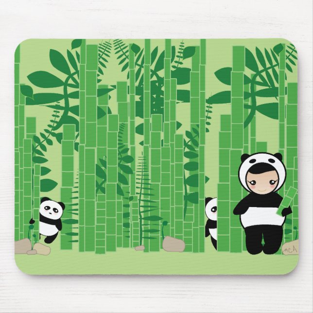 Wo hast du dich versteckt? mousepad (Vorne)