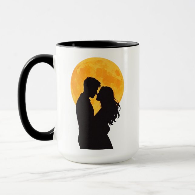 Wo Herzen sich treffen Tasse (Links)