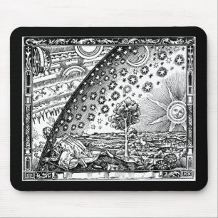 Wo Himmel und Erde sich treffen Mousepad