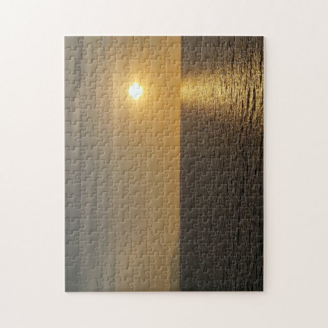 Wo Himmel und Meer sich treffen Puzzle (Vertikal)
