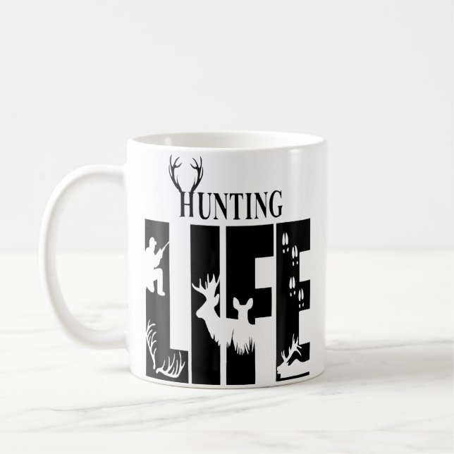 Wo Hunting Leben Kaffeetasse (Links)