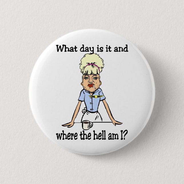 wo ich bin button (Vorderseite)