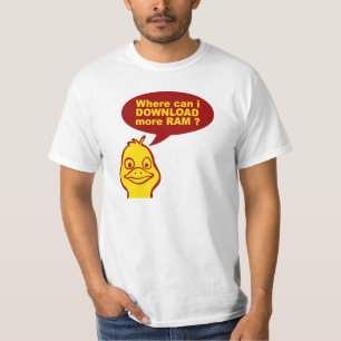 Wo ich kann, laden Sie mehr RAM herunter T-Shirt