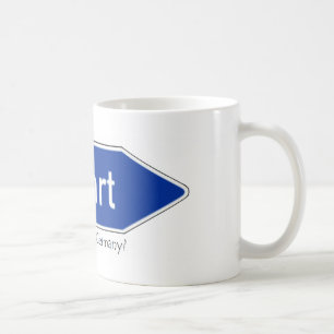 Wo ist Ausfarht, Deutschland? Tasse
