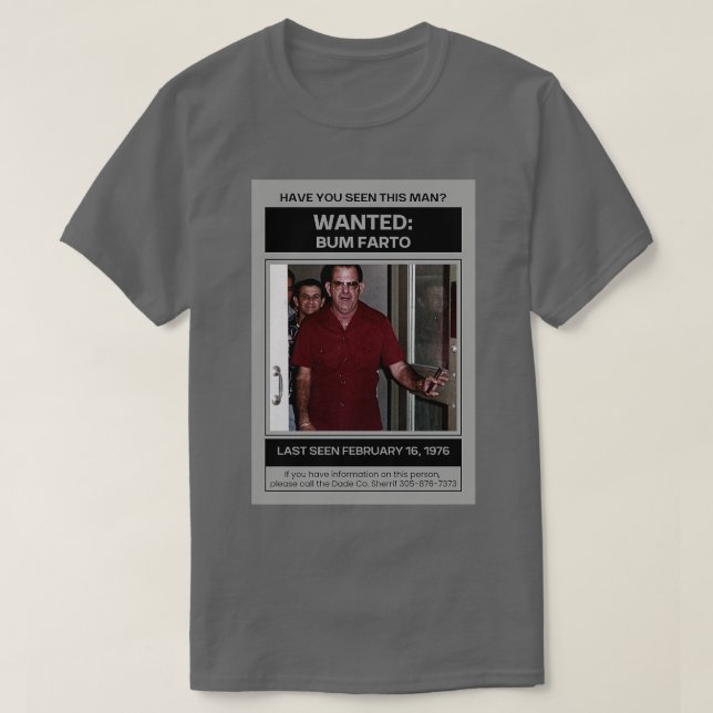 Wo ist Bum Farto TShirt (Design vorne)